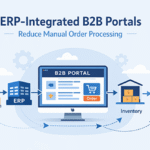 How ERP-Integrated B2B Portals Reduce Manual Order Processing