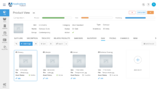 Product information management application - cloud based pim example
